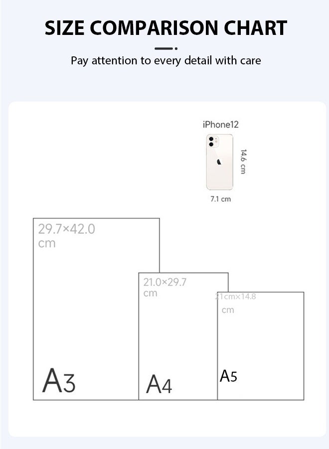 إطار صورة، إطار صورة سطح الطاولة بتنسيقات أفقية ورأسية للحائط مع حامل، عرض طاولة، جدار صور، إطار صورة خشبي إبداعي وبسيط إطار صورة مزخرف لسطح الطاولة يتضمن حاملًا مدمجًا وواجهة أكريليك A5 (القطر الداخلي 14.8 × 21 سم) - Image 2