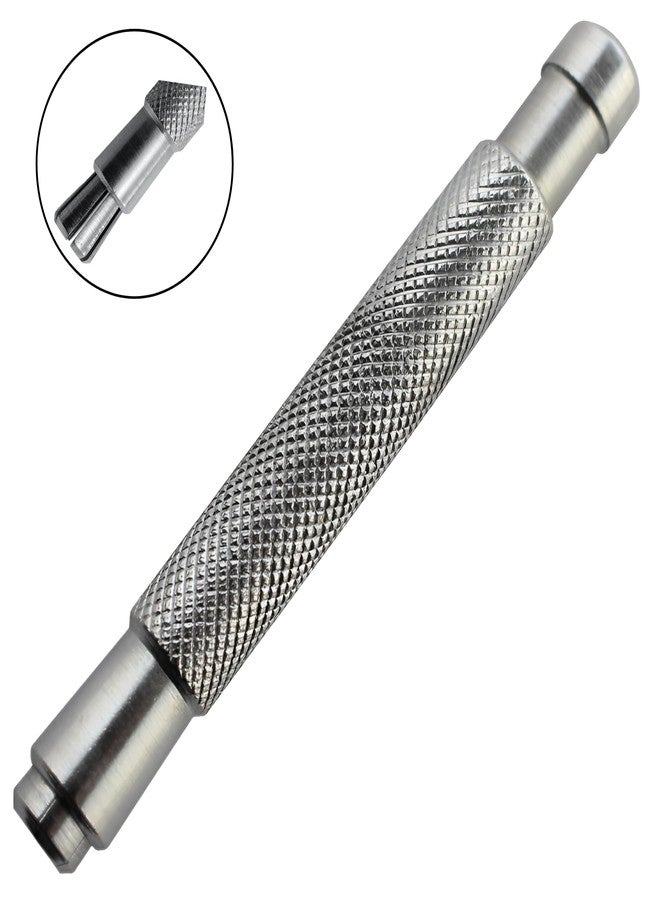 TAURISH Watch Crown Winder Tool 3.5mm - 5.5mm Adjustable Manual Winding Tool for Mechanical Watches, Silver, Modern - Image 2