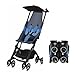 gb Pockit Air All Terrain Ultra Compact Lightweight Travel Stroller with Breathable Fabric in Night Blue 28x175x398 Inch Pack of 1 - Image 2