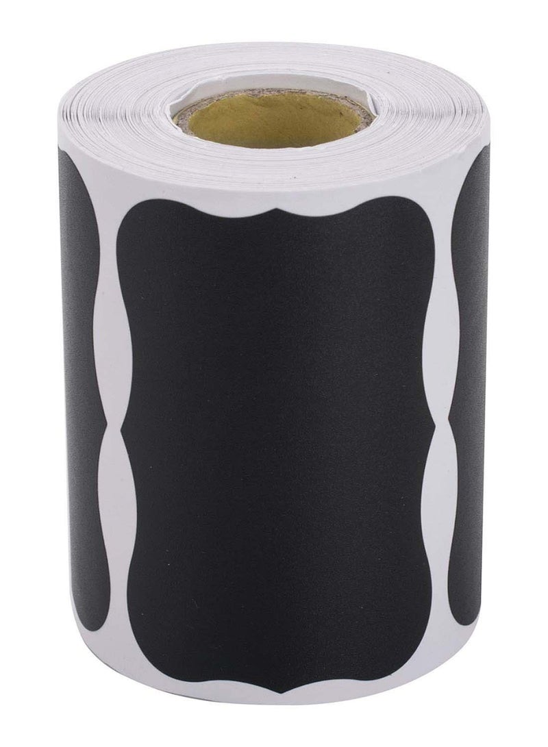 SYOSI Chalkboard Labels, Waterproof Reusable Blackboard Stickers, Organizer Labels, with 1 Liquid Chalk Marker for Containers, Spice and Glass Blackboard Organizer for Kitchen and Pantry(150pcs) - Image 2