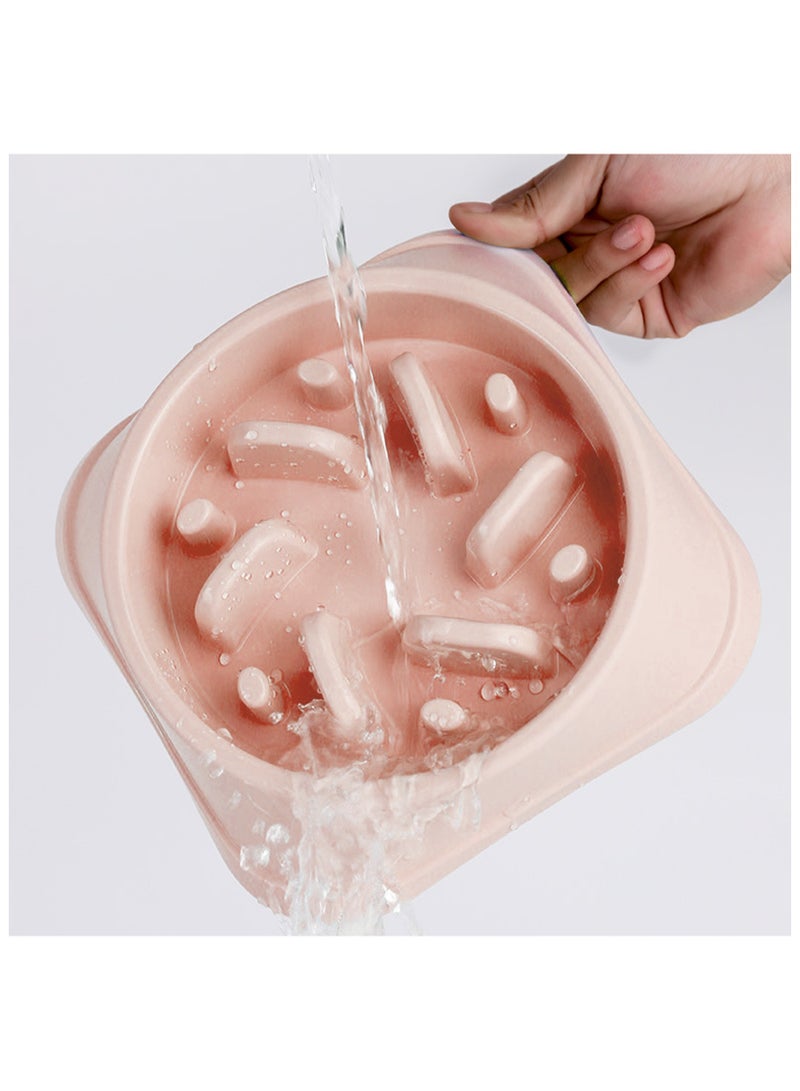 Pet Slow Food bowl Dog food set 20cm dog bowl Slow food bowl anti-choking pet supplies - Image 5