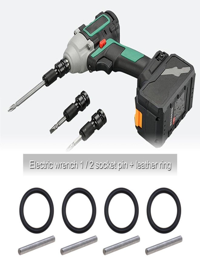 Create idea 10 Pairs Replacement O-Ring & Pin 3mm Impact Ring and Pin 3 x 20mm Socket Pins for 1/2'' 8-19mm Impact Socket Scaffolders Impact Wrench Needle Roller Bearing - Image 2