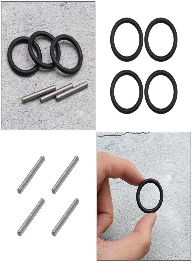 Create idea 10 Pairs Replacement O-Ring & Pin 3mm Impact Ring and Pin 3 x 20mm Socket Pins for 1/2'' 8-19mm Impact Socket Scaffolders Impact Wrench Needle Roller Bearing - Image 5