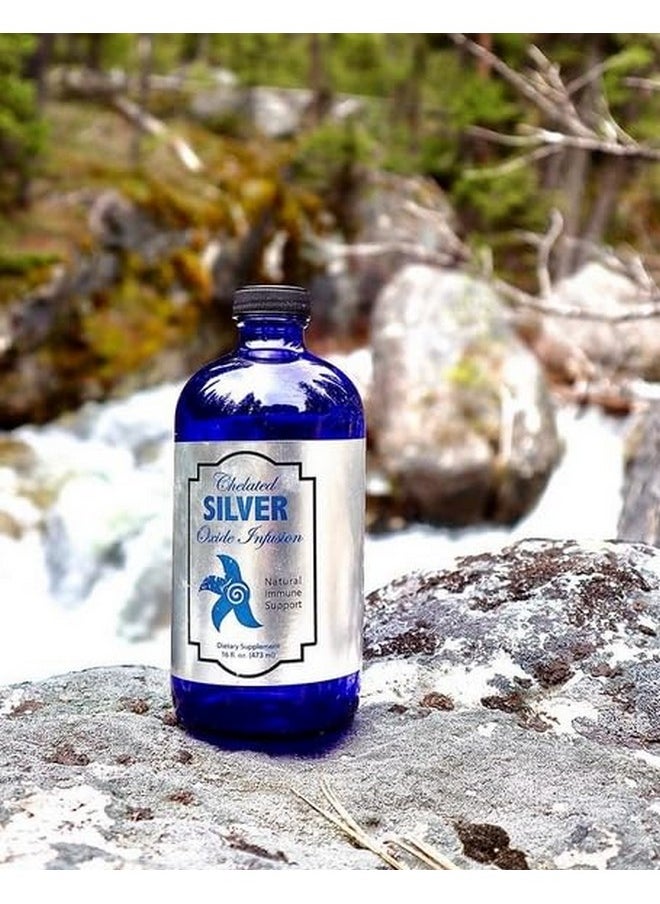 3rd Rock Essentials 3rd Rock Essentials | Silver Infusion 150 PPM Silver Oxide Tonic Dietary Supplement | All Natural Liquid Silver Immune Support Supplement | All Natural Personal Care (16 oz)  - Image 4