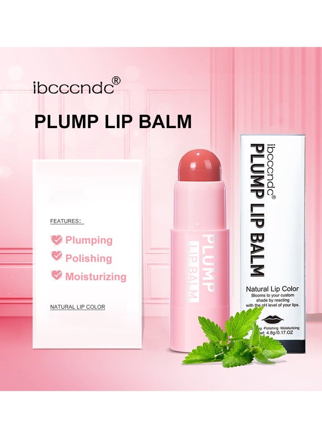 آي بي سي سي سي أن دي سي بلسم شفاه سمين، لون شفاه طبيعي يزهر إلى ظل مخصص لك عن طريق التفاعل مع مستوى الحموضة في شفاهك. بلسم شفاه مكثف لشفاه ممتلئة - لون شفاه قابل للبناء - لمسة نهائية لامعة طبيعية - مكياج للوجه مع ترطيب يدوم #03 - Image 5