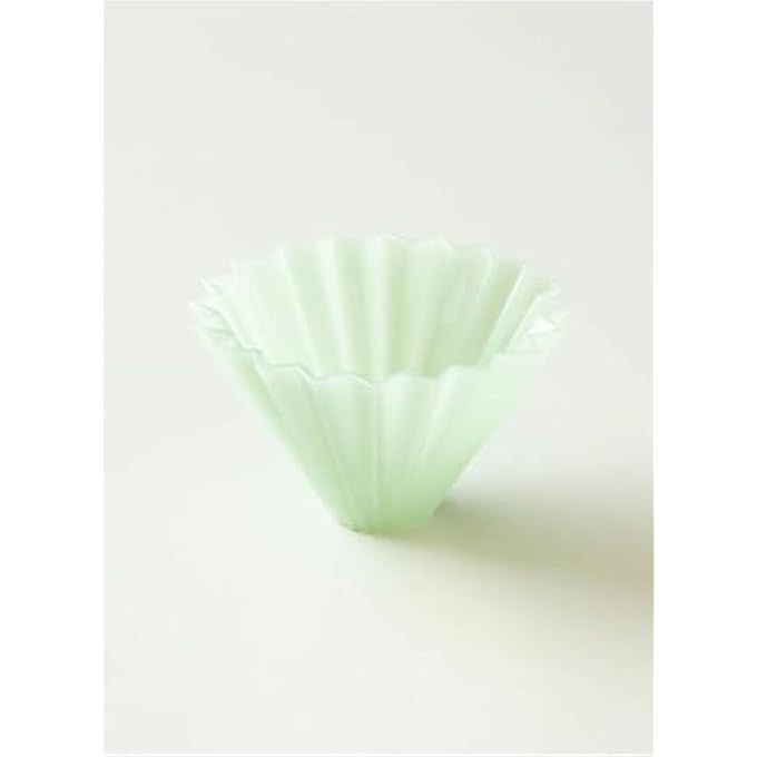 Origami Dripper Air S Pour Over Coffee Maker  12 Cup Capacity  Matte Green  Plastic Holder  Durable As Resin  Compatible With Vcf01  Wave 155 Filters - Image 3