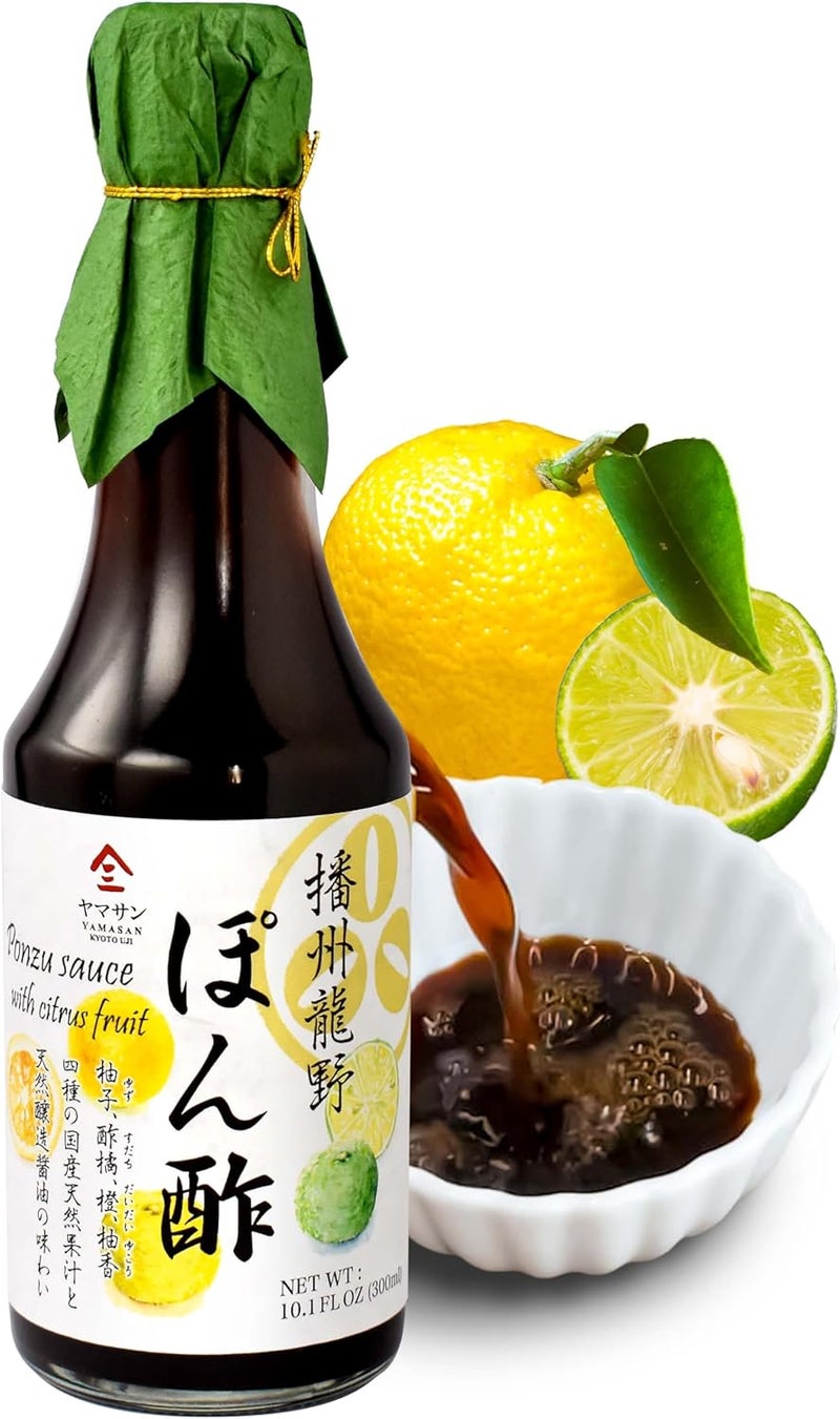 Chaganju Ponzu Sauce with Yuzu Blend - Japanese Handmade Dressing, 300ml - Image 1