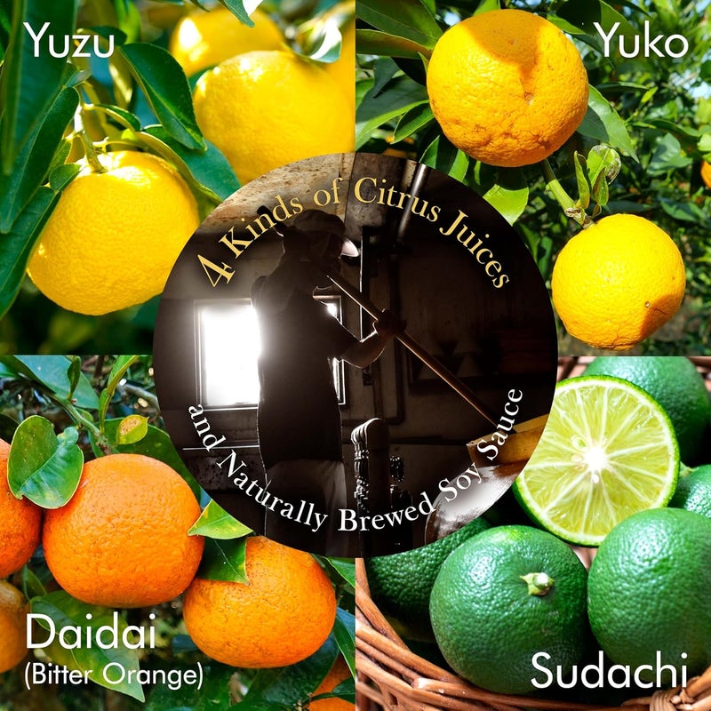 Chaganju Ponzu Sauce with Yuzu Blend - Japanese Handmade Dressing, 300ml - Image 5