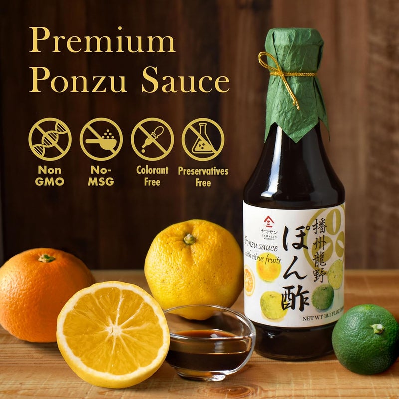 Chaganju Ponzu Sauce with Yuzu Blend - Japanese Handmade Dressing, 300ml - Image 3