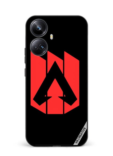 Protective Case Cover For Realme 10 Pro Plus Red Logo Apex Legends Design Multicolour