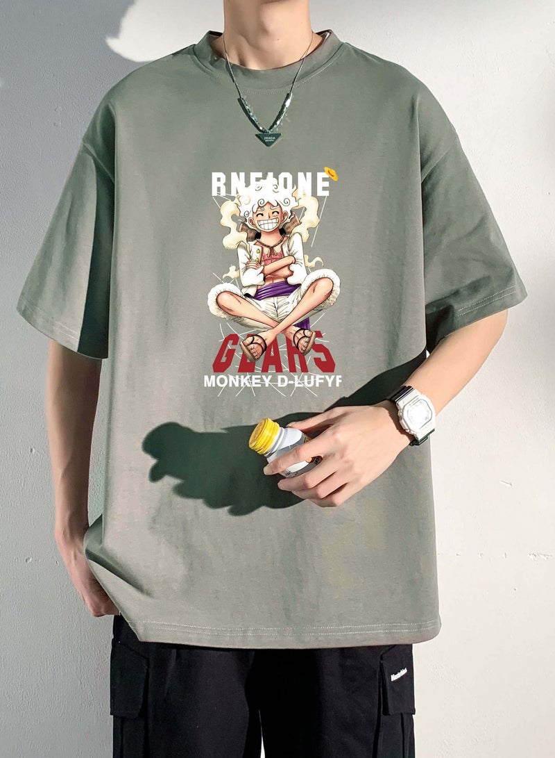KUYING One Piece Short Sleeved T-Shirt 