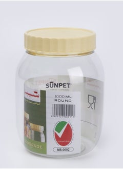 Sunpet 6-Piece Plastic Spice Storage Jar 1000ML  - Image 4