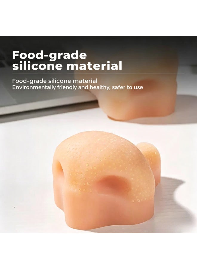 general Anti-stress tool, acne squeeze toy, simulated nose model clip, pimple strawberry nose, relieve anxiety and depression - Image 3