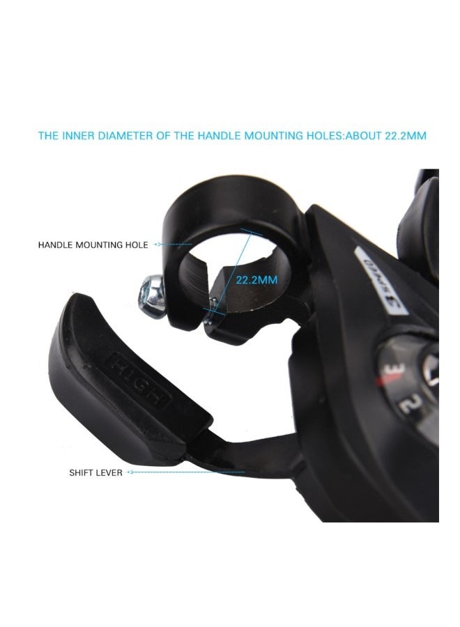 Generic Brake Lever Combo With Inner Shift ,3x7 Speed Shifter Bike MTB Fixed Gear AccessoriesCables - Image 4