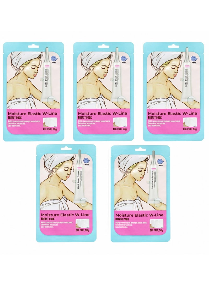 SNAIL 5-Piece Moisture Elastic W-Line Easy Application 20 g - Image 1