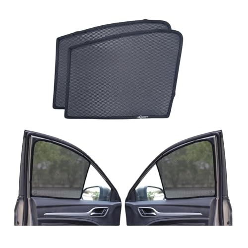 NEODRIFT 'NeoShade' Magnetic Car Sunshades for Skoda Kylaq (Set of 2 - Front Row Only)(UV Protection, Magnetic Grip, Privacy & Heat Control) - Image 1