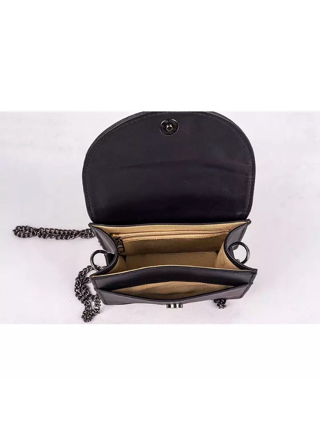 Initium Black Mini Cross bag - Changeable Black - Image 4