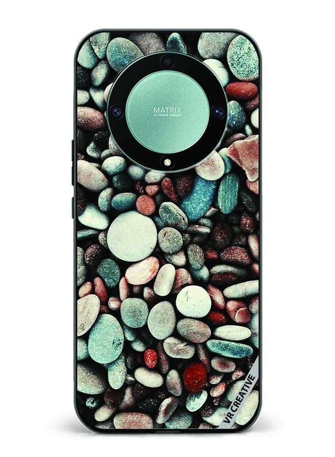 VR CREATIVE Protective Case Cover For Honor X9b Pebbles Design Multicolour - Image 1