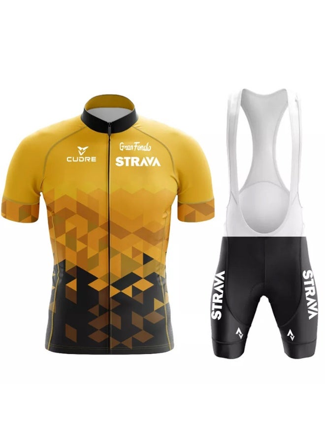 KUYING GR New Summer Outdoor Sunscreen Moisture Absorption Quick Drying Bicycle Women's Cycling Clothing Set  - Image 1
