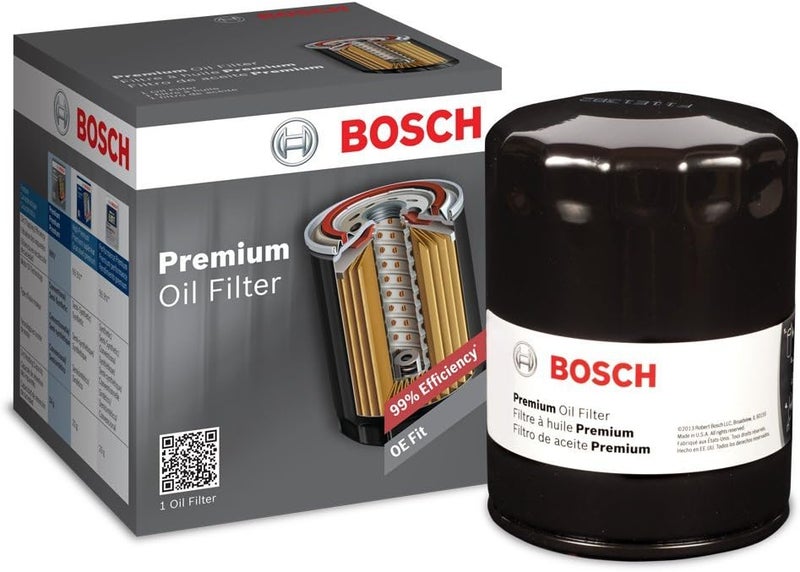 BOSCH 3311 Premium Oil Filter With FILTECH Filtration Technology - Compatible With Select Chevrolet, Geo, Lexus, Pontiac, Scion, Toyota + More - Image 1