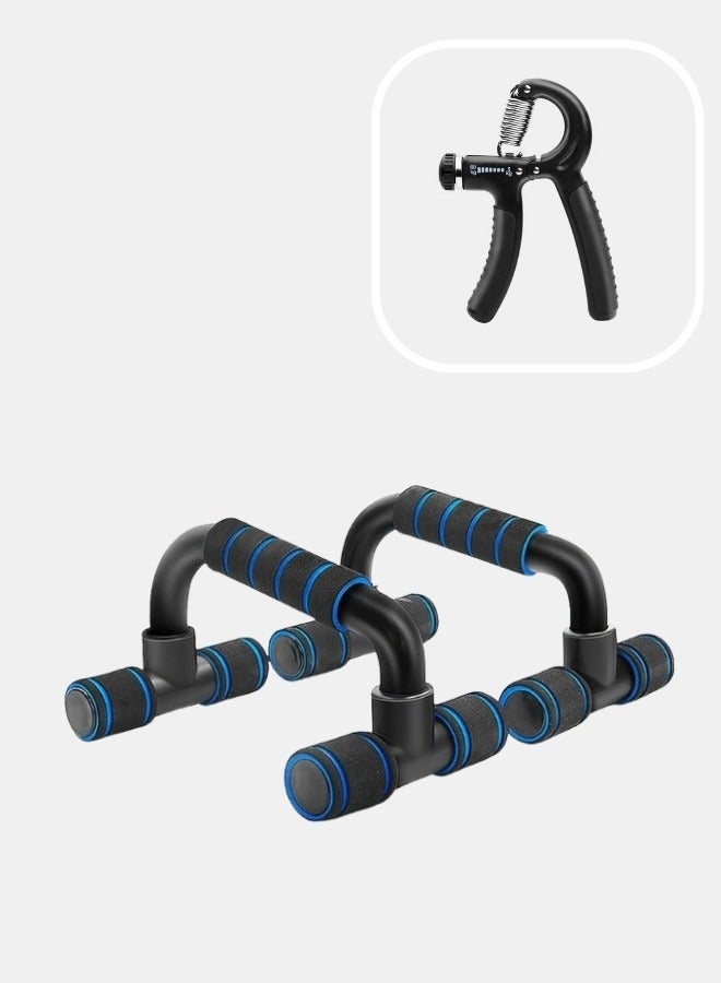 KANGAROO Push-Up Handle with Hand Exercise Grip – Durable Non-Slip Fitness Equipment for Chest, Arms, Shoulders & Core Strength Training – Portable Home & Gym Workout Tool