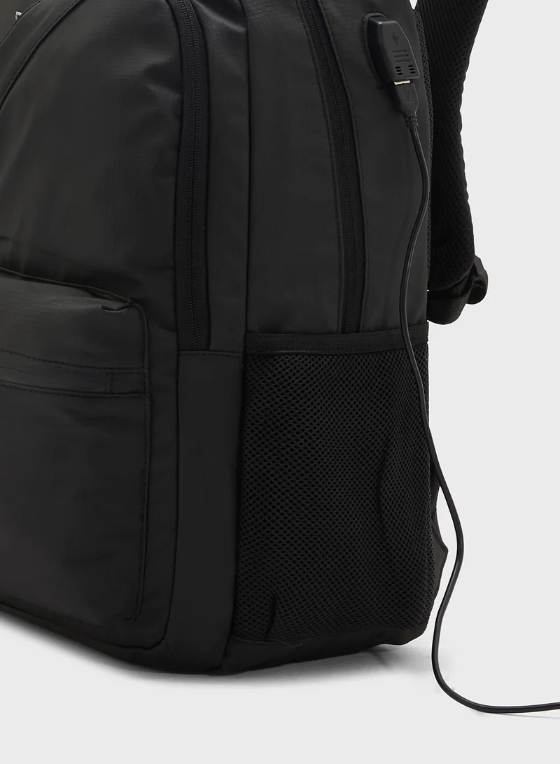 Robert Wood Premium Backpack With Anti Theft Lock
