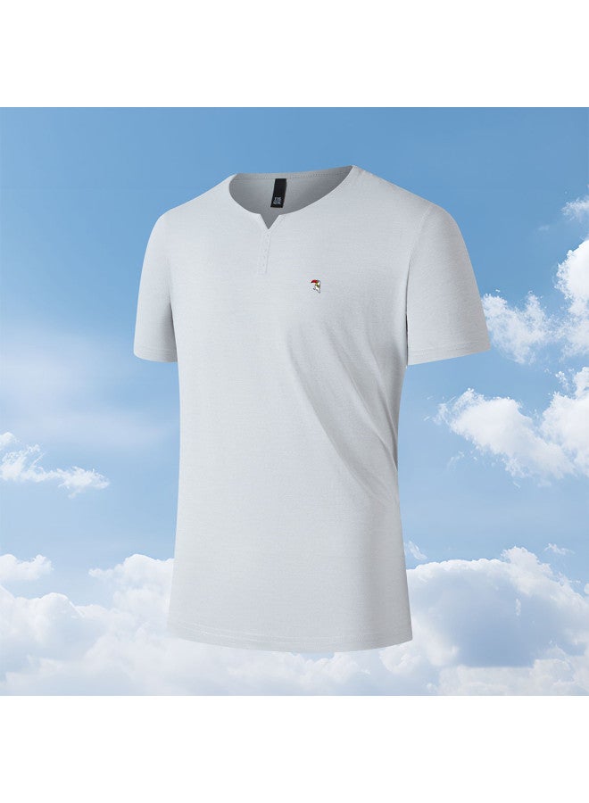 Tucano men's 2-piece Summer Outfit - Short Sleeve Tee With Casual Pants Set - Image 3