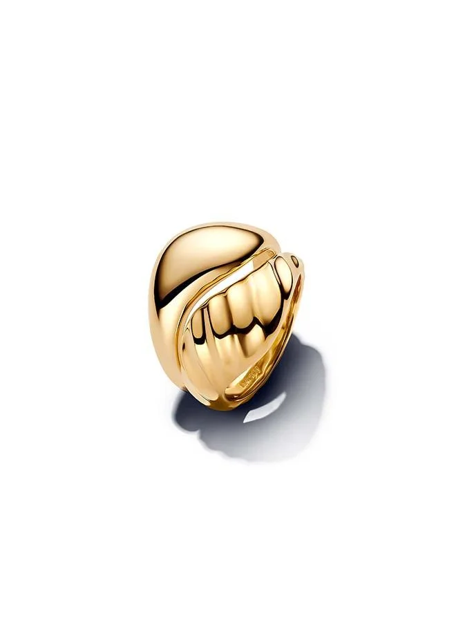 باندورا Rippled Stacking Rings