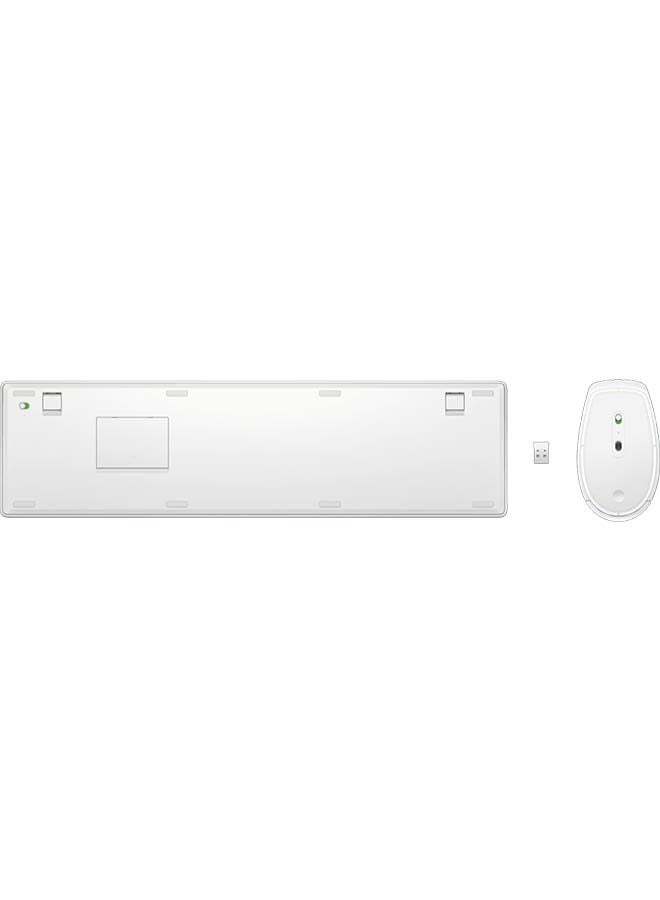 HP 650 Wireless Keyboard and Mouse Combo White - Image 2