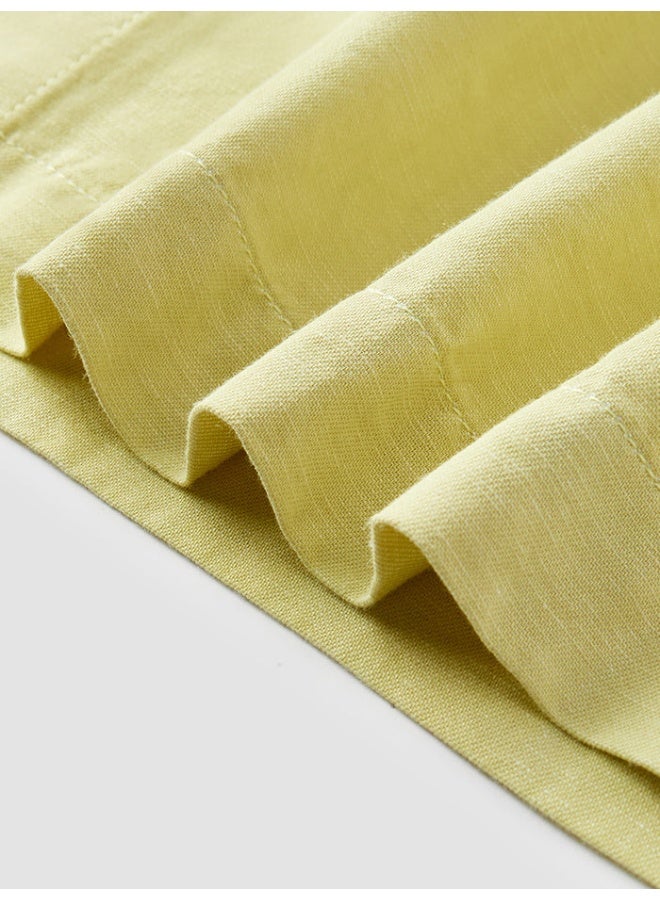 سيمير قميص بأكمام قصيرة وبنمط لون موحد للرجال - Image 5