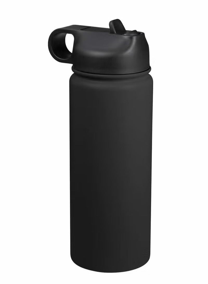 Realfrog Lid Fits Straw Top Wide Mouth Bottles 18 32 40 Oz Wide Mouth Straw Top Replacement Lid With 2 Straws And 1 Brush - Image 2