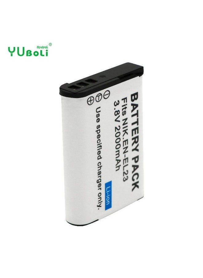 Generic - For Nikon EN-EL23 Lithium Battery P610s P600 S810c P900S-Standard Capacity:2000mAh - Image 1