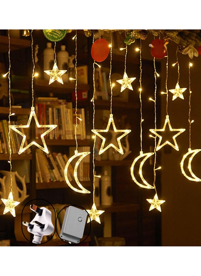 Generic Ramadan and Eid LED Fairy String Lights Decoration with 8 Flashing Modes 3.5 Meters  - Image 1