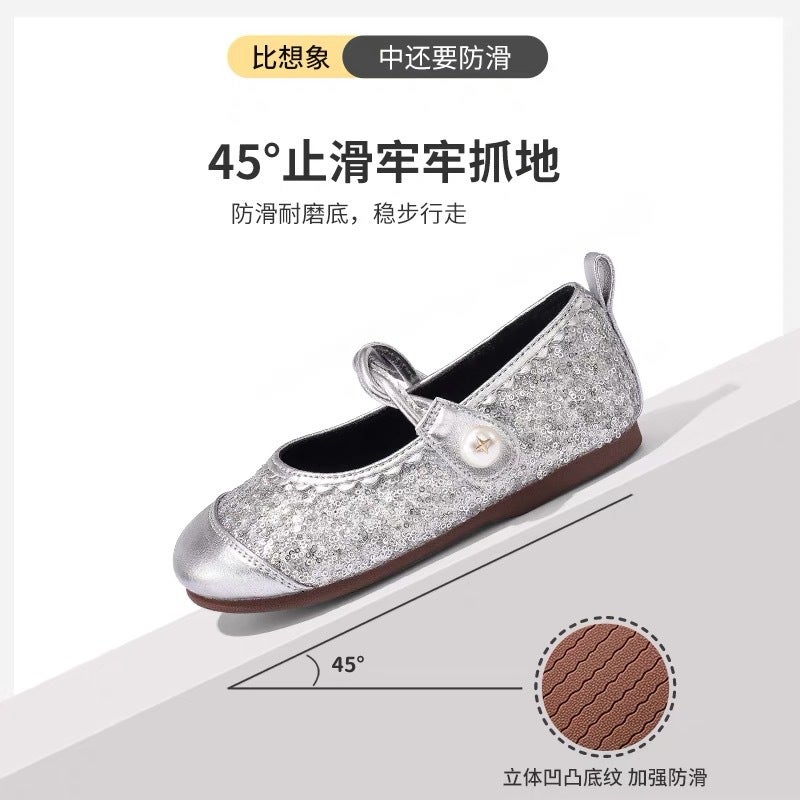Canyze Girls Princess Shoes Spring Baby Girl Soft Sole Shoes Children'S Western Style Leather Shoes - Image 3
