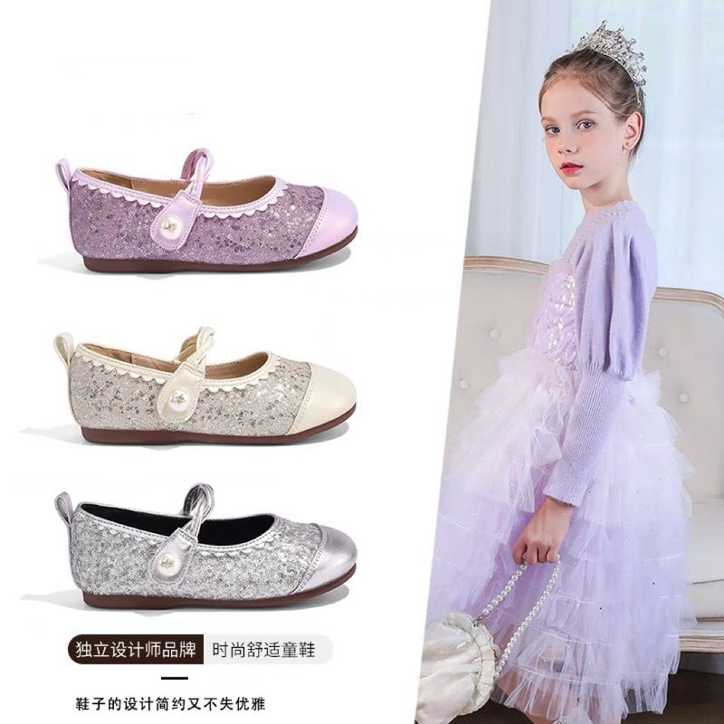 Canyze Girls Princess Shoes Spring Baby Girl Soft Sole Shoes Children'S Western Style Leather Shoes - Image 2