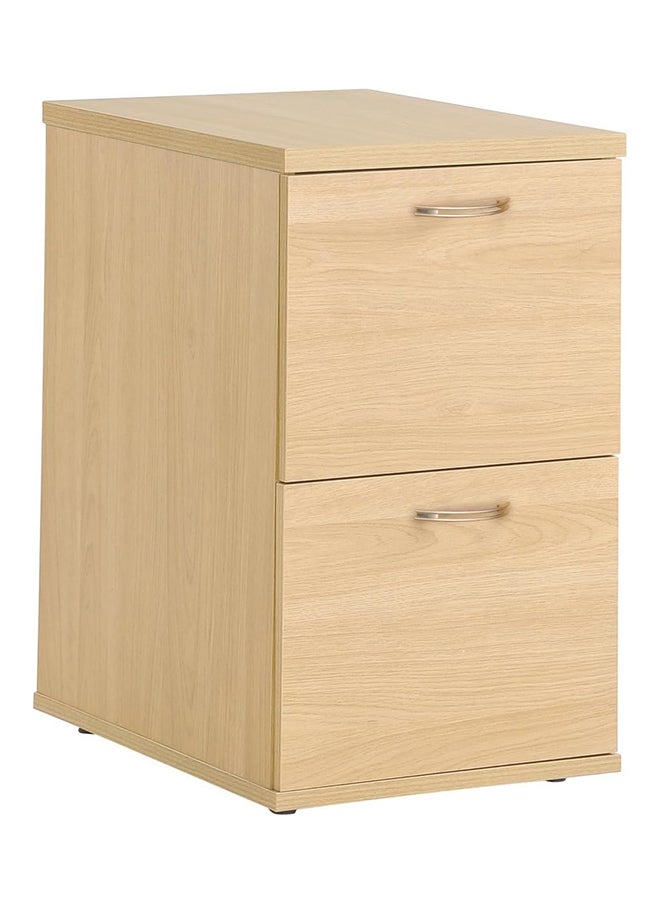 Generic - خزانة ملفات 2 درج من هوم أوفيس 60×41×69.4 سم بلوط - Image 1
