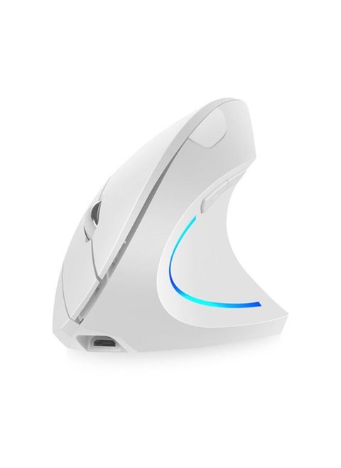 H1 Wireless 2.4G Vertical Vertical Mouse White