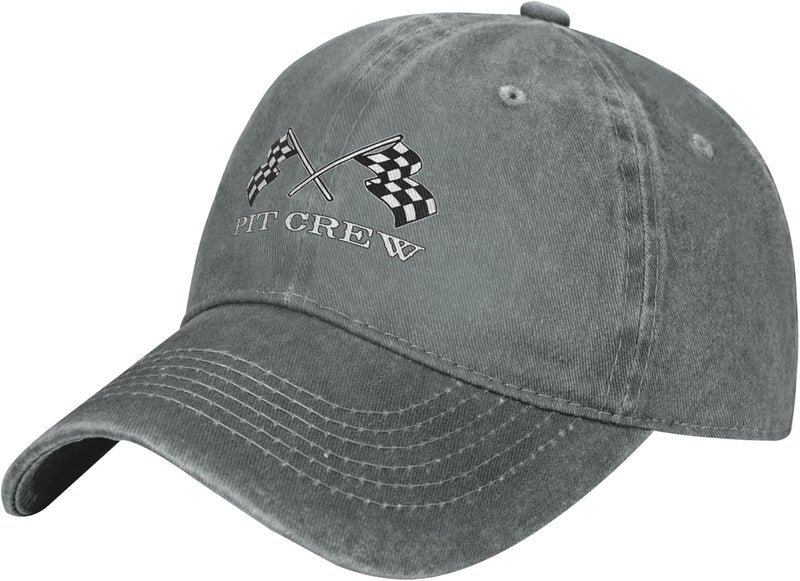 MOCSONE Checkered Flags Race Car Flag Unisex Adult Baseball Hat Sports Outdoor Cap Men and Women Snapback - Image 2