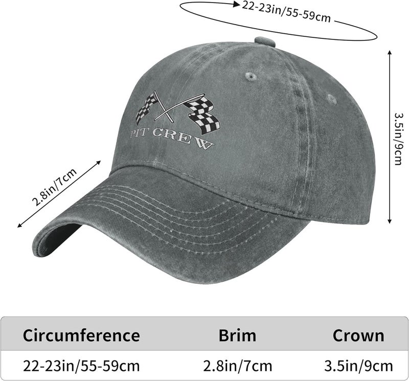 MOCSONE Checkered Flags Race Car Flag Unisex Adult Baseball Hat Sports Outdoor Cap Men and Women Snapback - Image 4