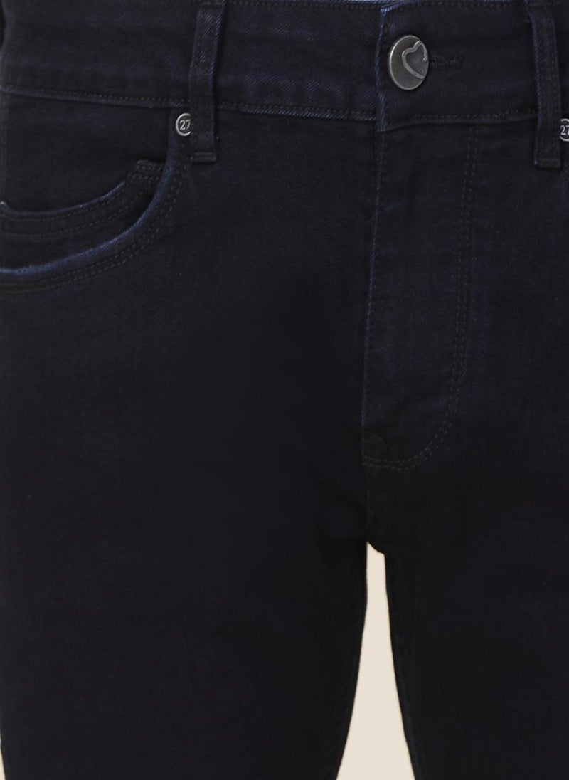 Being Human Men Classic Slim Fit Mid-Rise Stretchable Jeans - Image 5
