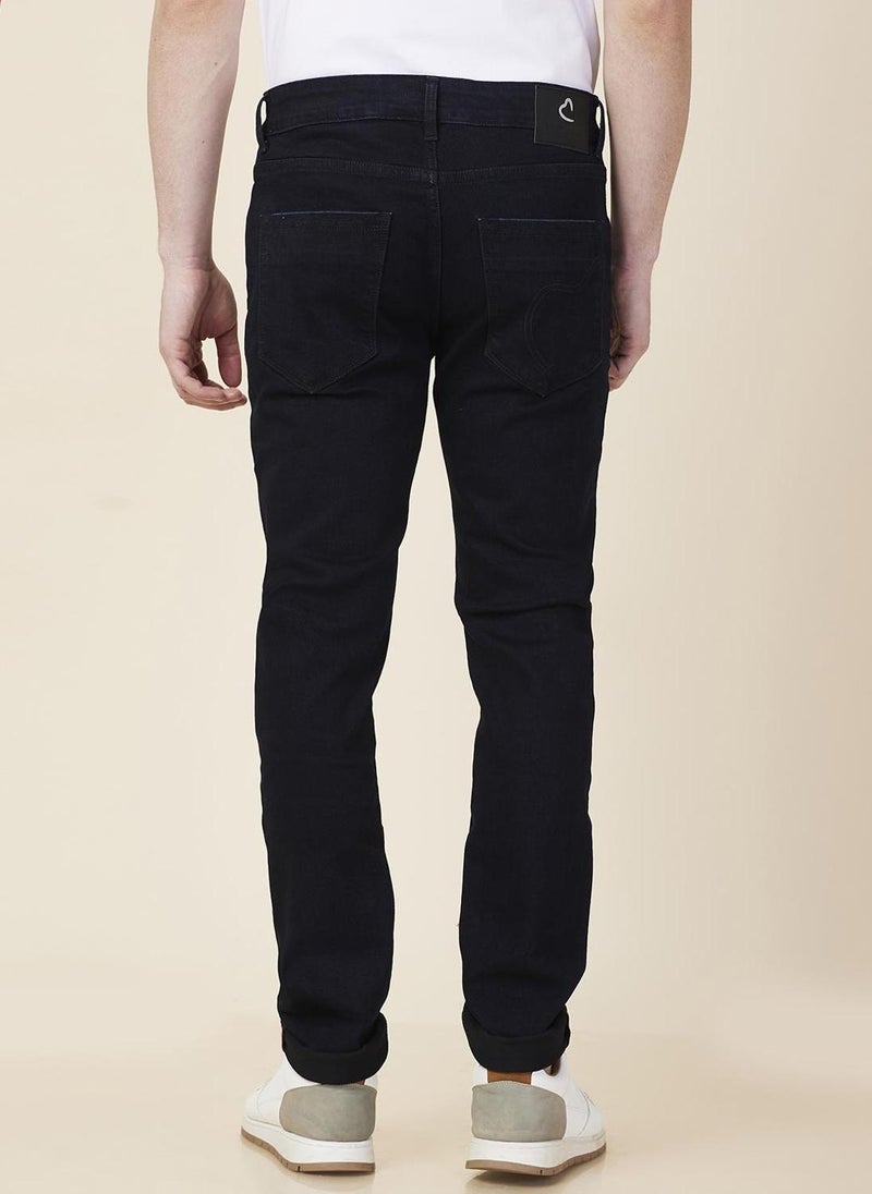 Being Human Men Classic Slim Fit Mid-Rise Stretchable Jeans - Image 4