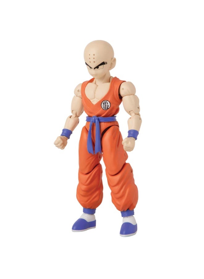 Bandai Dragon Ball Stars Krillin 6.5-Inches | Collectible Action Figure | Display Figure | Interchangeable Hands | Articulated Toy Figure | Perfect Gift for Collectors, Manga & Anime Lovers! - Image 5