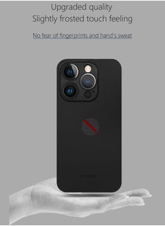 KZDOO iPhone 15 Pro Case Air Skin Series Back Cover Sturdy Durable Thin Case Drop Protection Case Cover Black  - Image 4