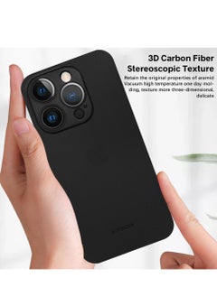 KZDOO iPhone 15 Pro Case Air Skin Series Back Cover Sturdy Durable Thin Case Drop Protection Case Cover Black  - Image 3