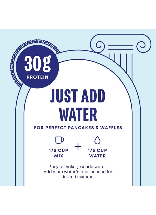 Health & Household - Protein Pancake Mix & Protein Waffle Mix By Phoros Nutrition, 30G Of Protein, Low Carb, High Protein, Keto-Friendly, Whey Protein, Whole Grain Oats, Whole Wheat Pancakes, Just Add Water (Original) - Image 1