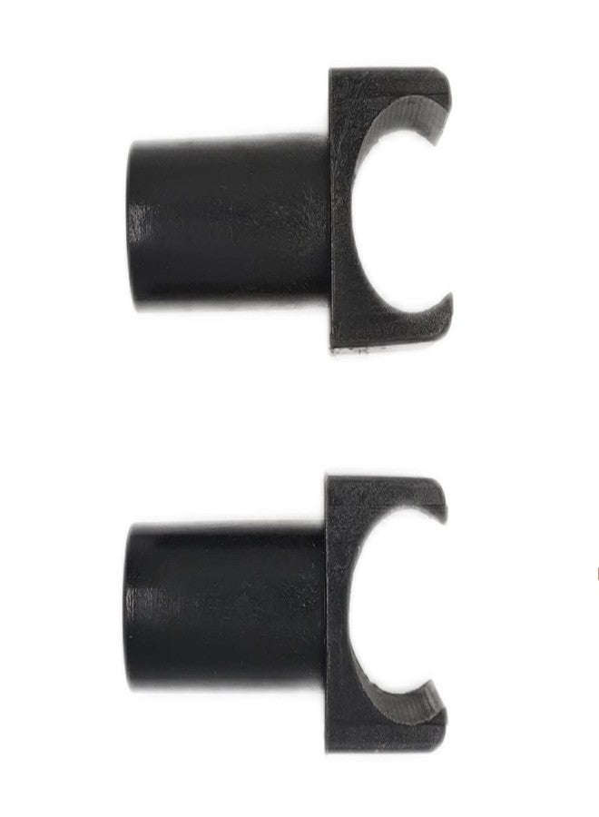 ForconMed Aluminum Wheelchair Seat Rail Guide,Aluminum Standard wheelschairs and Transport Chairs Common Parts,Replacement Parts seat Rail guide-17.6mm Diameter(1Pair,Black) - Image 4