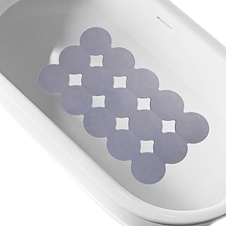 Webos Webos Non Slip Bathtub Mat Shower Mat Bath Mat Tub Mats with Strong Suction Cups Soft Natural Rubber Bath Mat for - Image 1