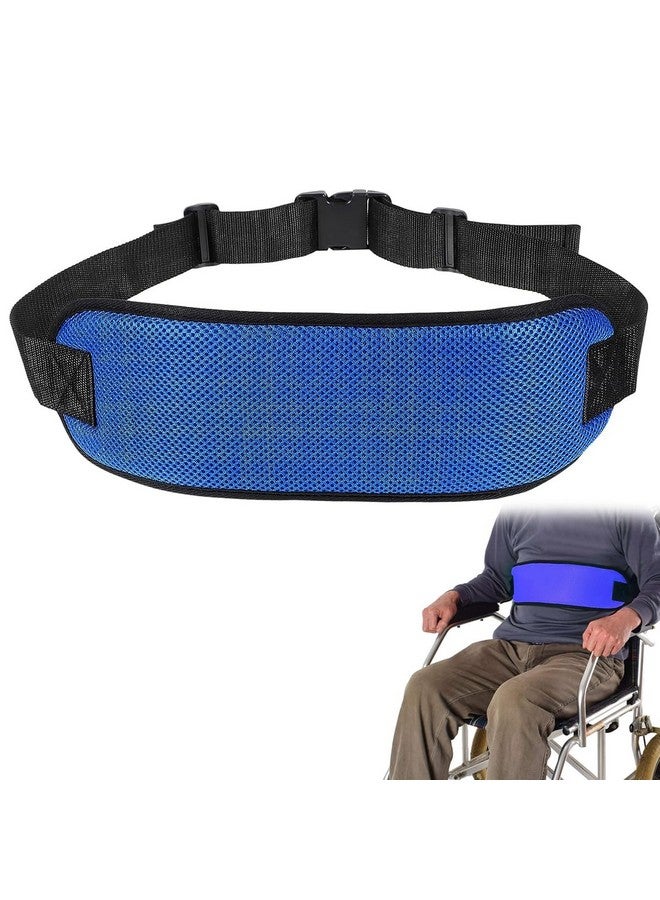 Hannea حزام أمان كرسي متحرك HANNEA®، حزام قابل للتعديل مع مشبك سريع الفتح وتصميم مبطن لسلامة كبار السن - Image 1