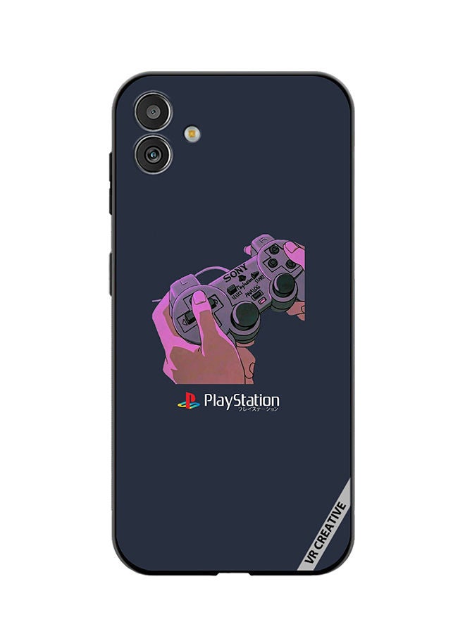 Protective Case Cover For Samsung Galaxy F14 Playstation Design Multicolour