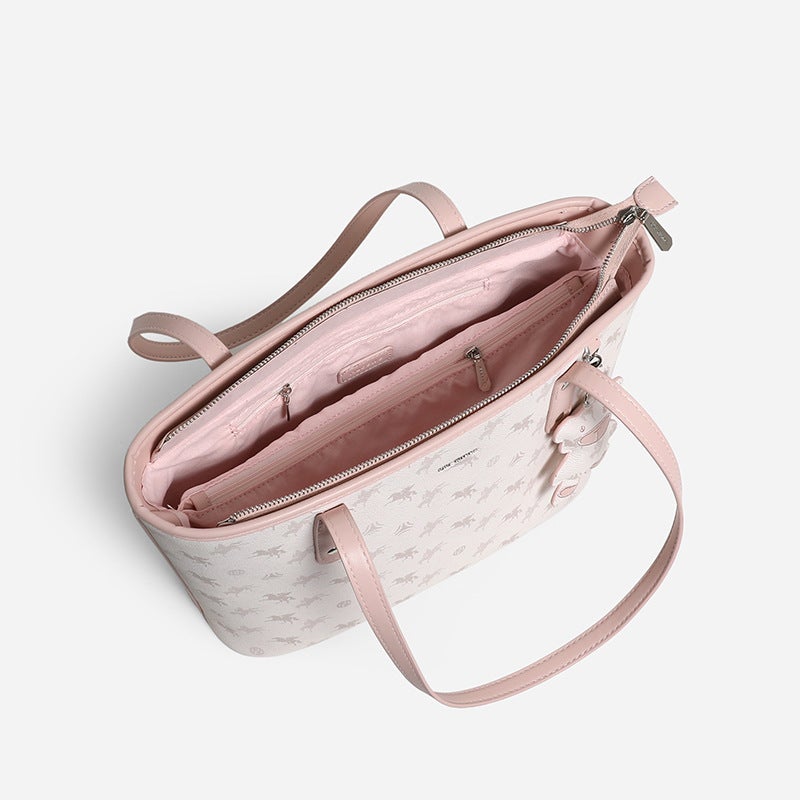 [Same Style As Zhao Zhaoyi] Lulu Pegasus Tote Bag, Commuter High-End Handbag, Versatile Shoulder Bag For College Students - Image 5